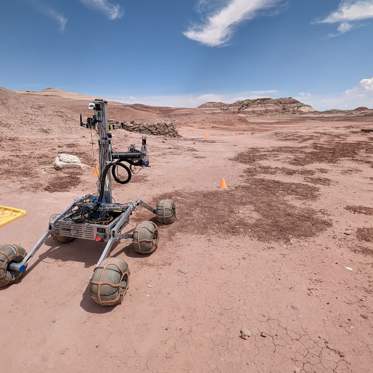 mars rover at competition